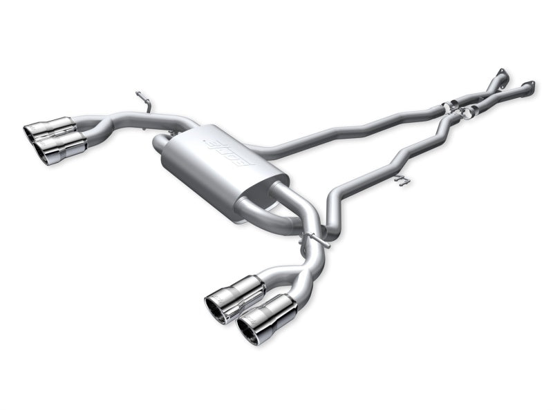 Borla S-Type Cat-Back Exhaust System for 2010-2016 Hyundai Genesis Coupe 3.8L V6, Part Number 140345