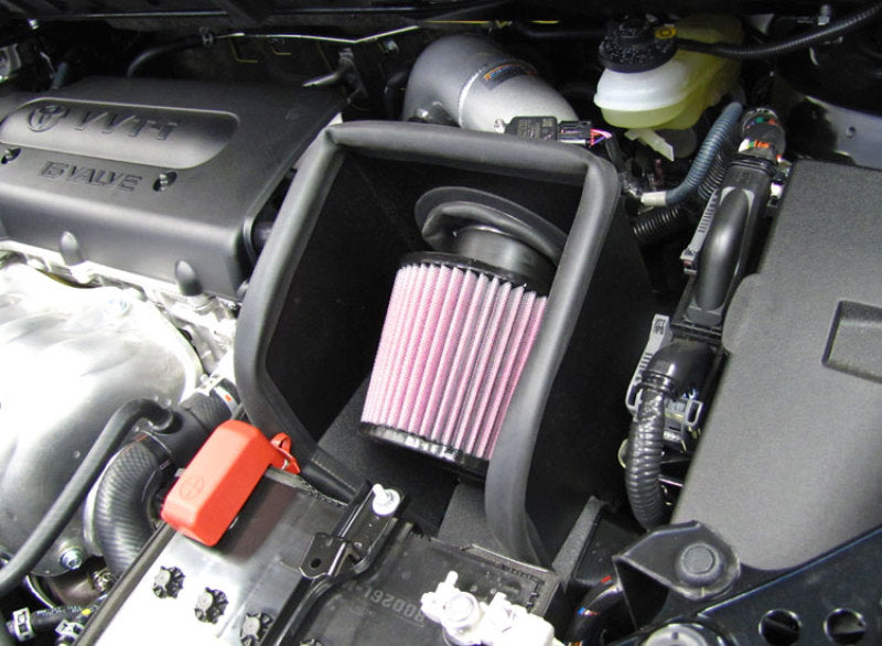 K&N Engineering 69-8613TS Silver Typhoon Short Ram Intake for 2008-2012 Scion xB and 2009-2011 Toyota Matrix