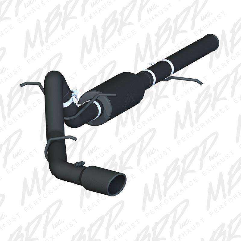 MBRP Armor BLK Cat-Back Exhaust System S5080BLK for 2014–2015 Chevrolet Silverado 1500 and GMC Sierra 1500