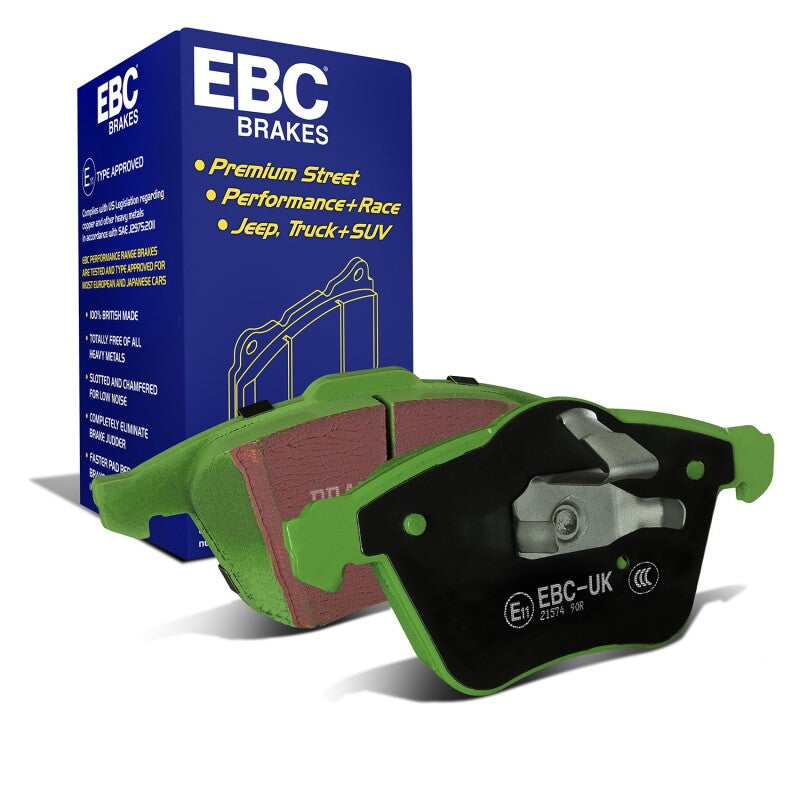 EBC Greenstuff Front Brake Pads DP21574 for 2007-2013 Mazda 3 2.3L Turbo