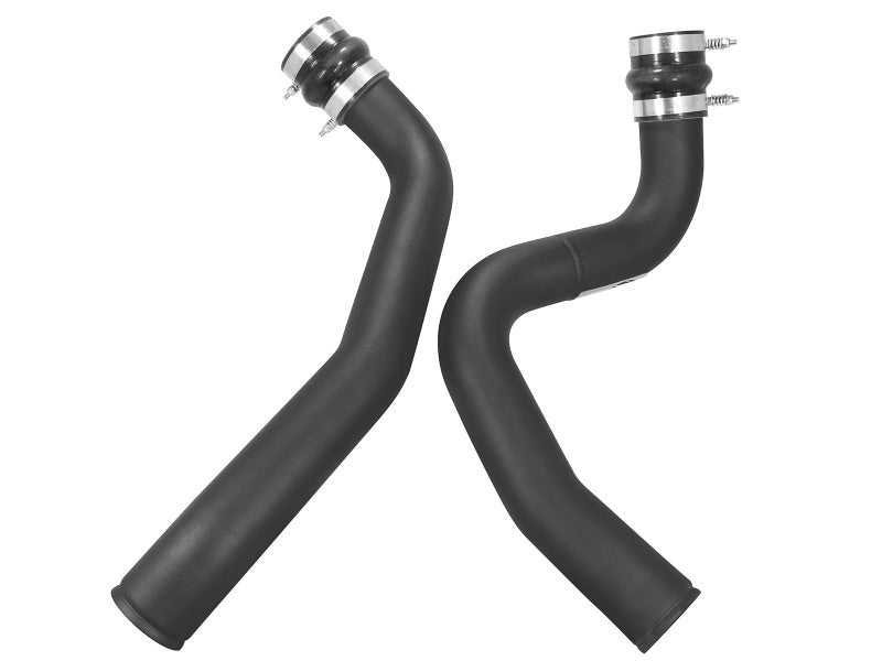 aFe BladeRunner 3-Inch Aluminum Hot and Cold Charge Pipe Kit, Part Number 46-20094-B, for 1999-2003 Ford 7.3L Diesel Trucks