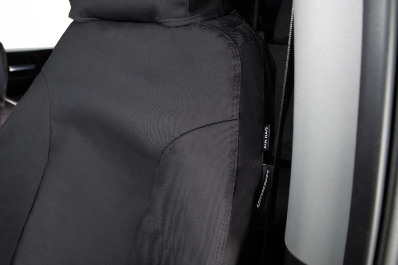 Covercraft 2024+ Toyota Corolla Cross Polycotton SeatSaver Custom Front Row Seat Covers - Charcoal