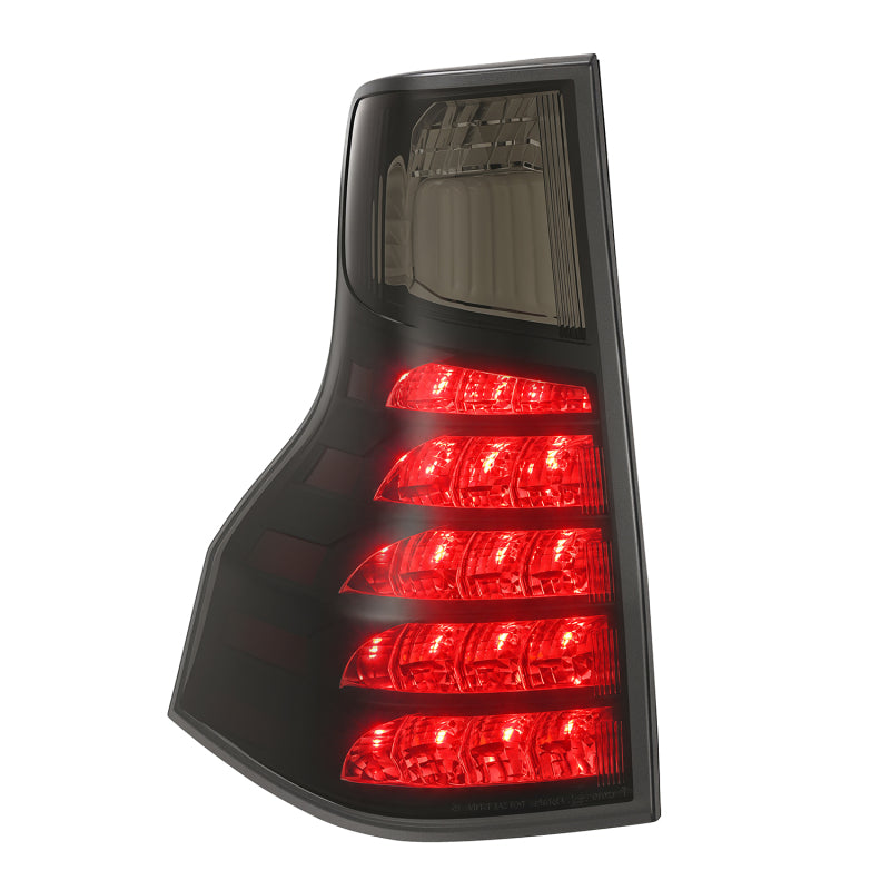 AlphaRex PRO-Series LED Tail Lights for 2014–2021 Lexus GX470, Smoke