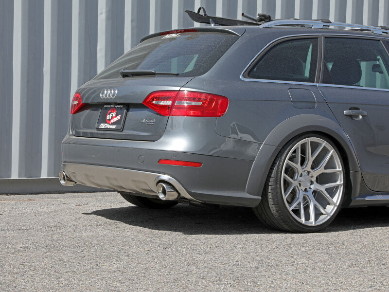 aFe MACH Force-Xp Axle-Back Exhaust with Polished Tips, Part 49-36437-P, for 2013-2016 Audi allroad 2.0L