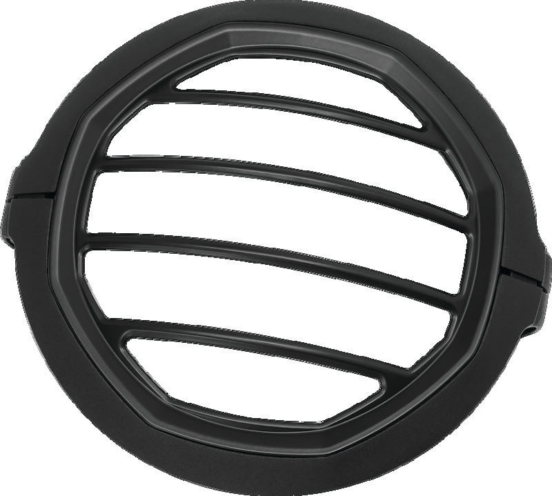 Kuryakyn Dillinger 5-3/4-Inch Black Headlight Trim, Part KUR6688
