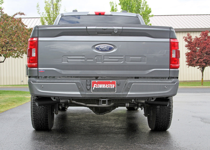 Flowmaster Outlaw Cat-Back Exhaust System for 2021-2026 Ford F-150 with 2.7L, 3.5L, and 5.0L Engines
