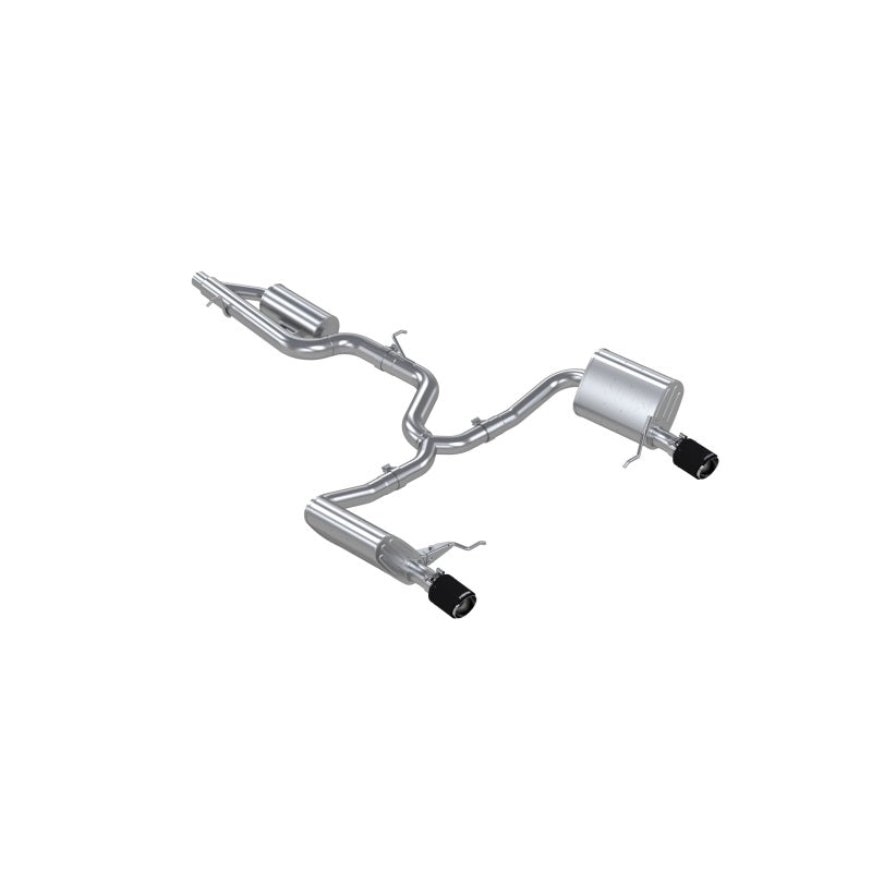 MBRP S46183CF Armor Pro Cat-Back Exhaust for 2017–2018 Volkswagen Golf SportWagen and Golf Alltrack 1.8T
