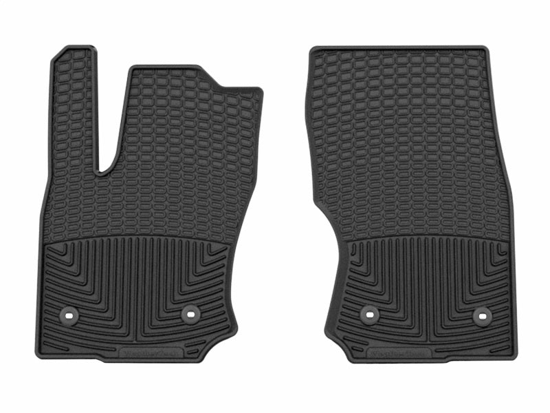 WeatherTech 25-26 Toyota 4Runner Front All-Weather Floor Mats - Black, Part Number WETW766