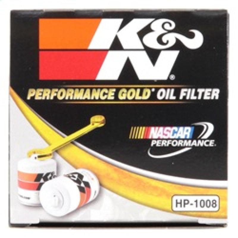 K&N Engineering HP-1008 Wrench-Off Oil Filter for 2003-2007 Mitsubishi Lancer