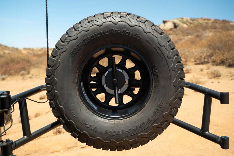 DV8 Offroad DVE TCJK-14 Body-Mounted Tire Carrier for 2007-2018 Jeep Wrangler JK