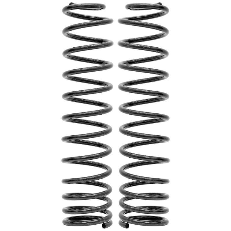 RockJock Jeep Wrangler JL Unlimited Front Coil Springs 3.5-Inch Lift Pair - Part Number rokRJ-144100-101