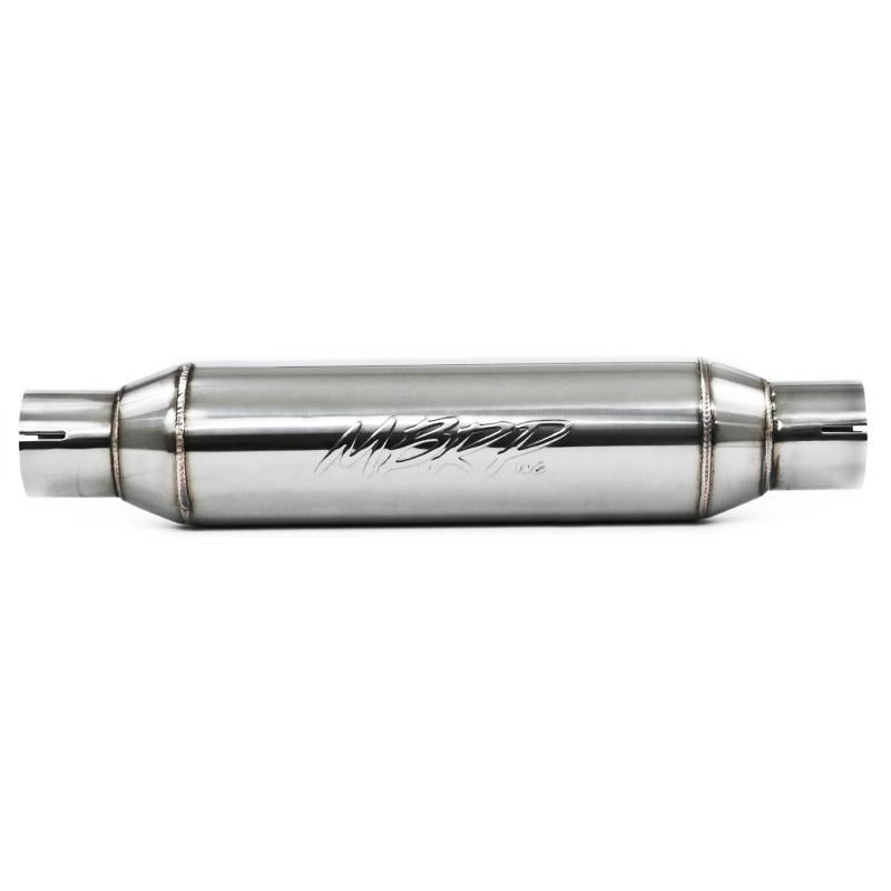 MBRP Armor Pro Universal Resonator MBRPR1012, 2.5-Inch Inlet and Outlet