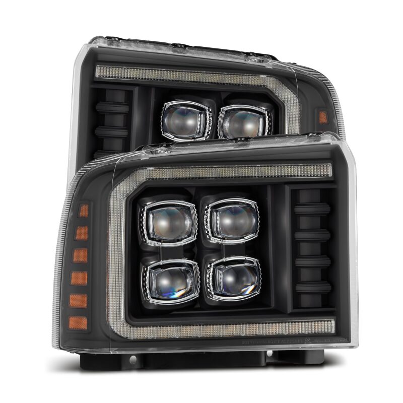 AlphaRex NOVA LED Projector Headlights for 2005-2007 Ford F-250, F-350, F-450 and F-550 Super Duty - ARX880319
