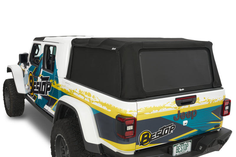 Bestop Supertop for Truck 2 - 2020-2026 Jeep Gladiator 5 ft Bed Black Diamond