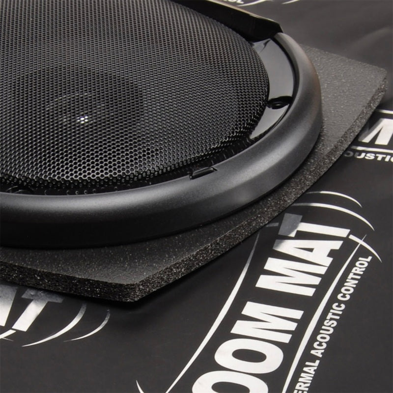 DEI Speaker Baffles 5.25in Round 6.5in Wide 6.5 Height 2.5in Deep - Pair