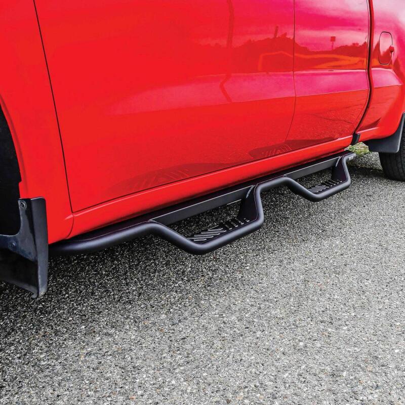 Westin Outlaw Drop Nerf Step Bars for Chevy/GMC Silverado and Sierra 1500/2500/3500 – Textured Black