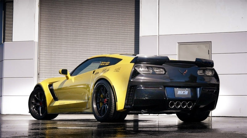 Borla ATAK Axle-Back Exhaust System for 2015-2019 Chevrolet Corvette C7 Z06 and 2017-2019 Grand Sport 6.2L V8, Part Number 11903