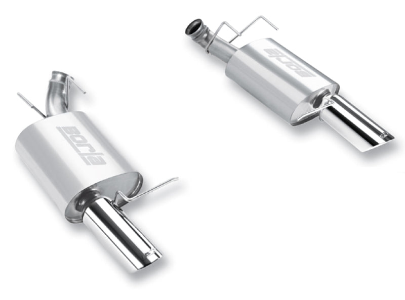 Borla ATAK Axle-Back Exhaust System for 2011-2012 Ford Mustang GT and 2012 Boss 302 5.0L V8, Part Number 11791