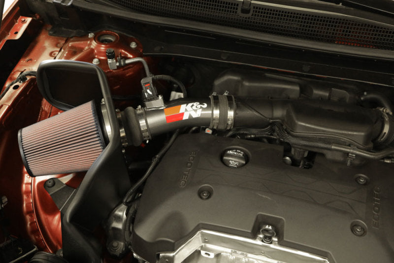 K&N Engineering 77-3111KC Performance Air Intake Kit for 2019-2020 Chevrolet Blazer and GMC Acadia 2.5L