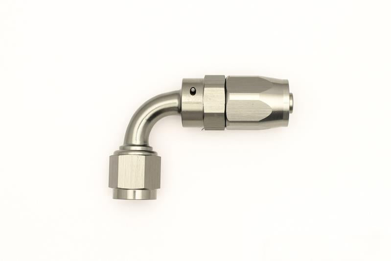 DeatschWerks 6AN Female Swivel 90-Degree CPE Hose End, DWK6-02-0803