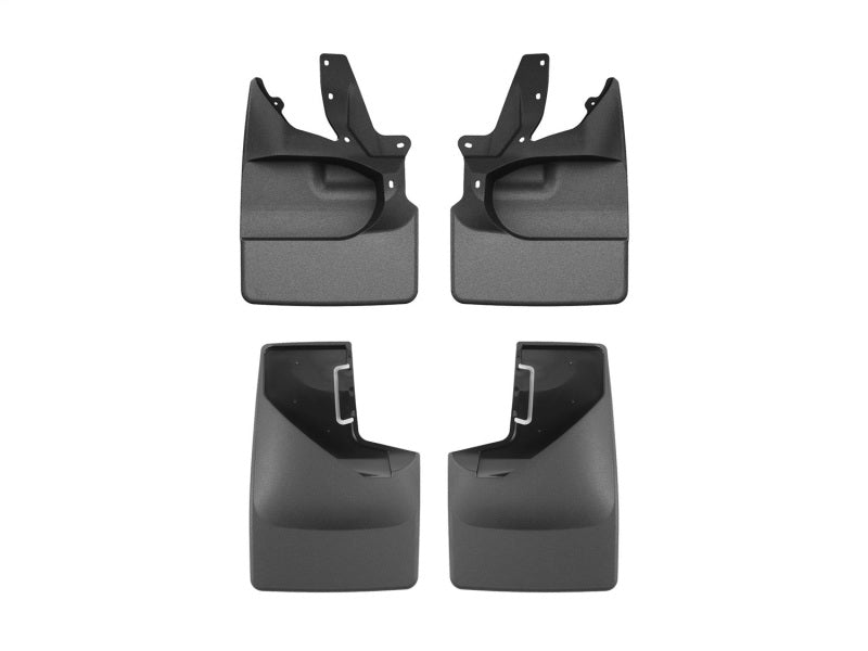 WeatherTech DigitalFit No-Drill MudFlaps for Ford Bronco (2021-2022) – Black
