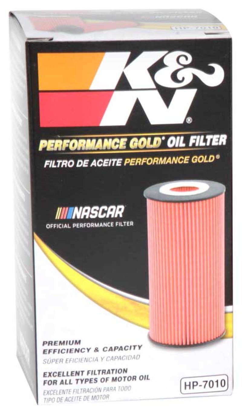 K&N Engineering HP-7010 Cartridge Oil Filter for Select Volkswagen and Audi Applications