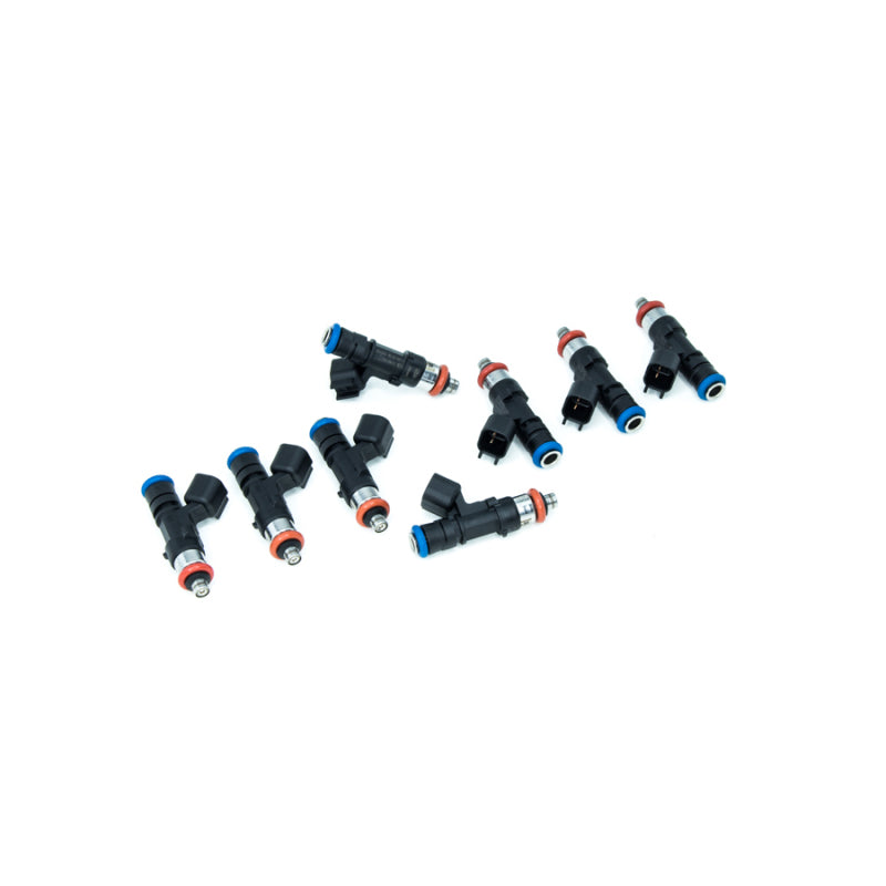 DeatschWerks 42 lb Fuel Injectors for LS2 6.0L V8, Set of 8 – Part Number 17U-21-0042-8