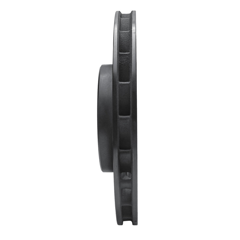 R1 Concepts RNC633-31037D Right Front Drilled and Slotted Black Brake Rotor for 1995-1999 BMW M3 and 1998-2000 BMW Z3