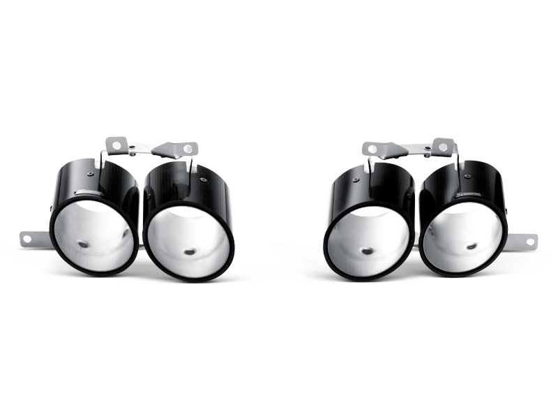 Akrapovic Carbon Tail Pipe Set akrTP-CT/7 for 2008-2014 Lamborghini Gallardo