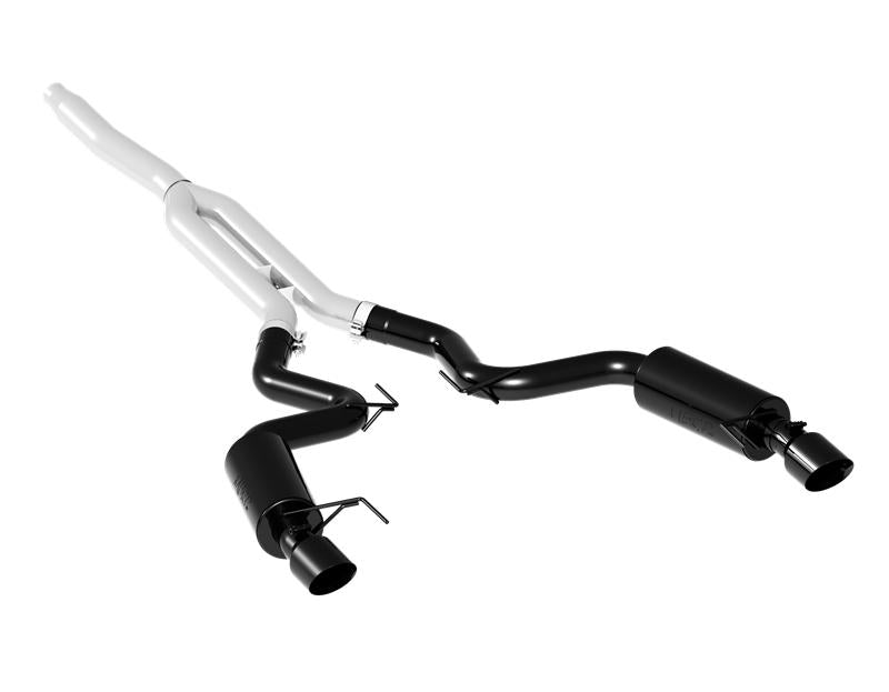 MBRP S7274BLK Armor BLK Cat-Back Exhaust System for 2015-2019 Ford Mustang 2.3L EcoBoost
