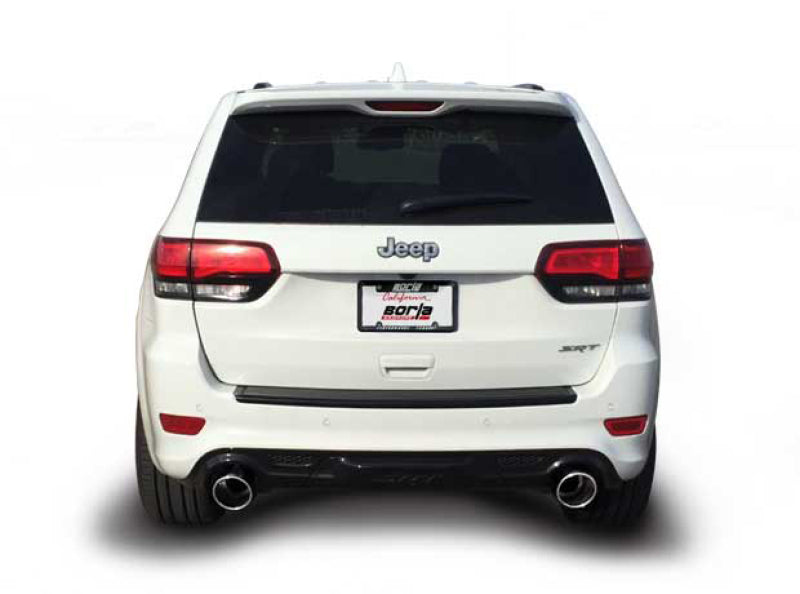 Borla 140632 S-Type Cat-Back Exhaust System for 2015-2021 Jeep Grand Cherokee SRT 6.4L V8