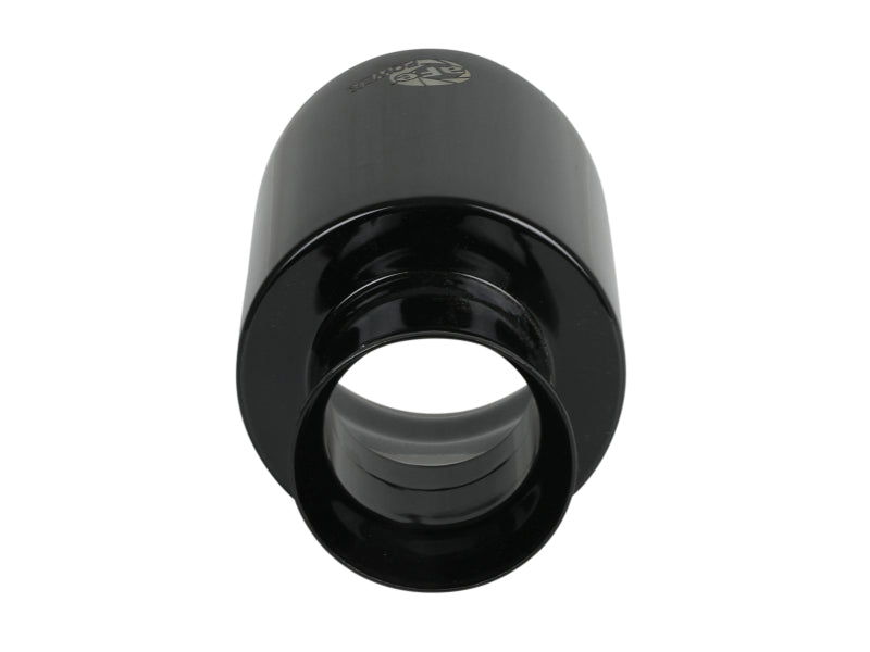 aFe MACH Force-Xp 49C32068-B 4.5-Inch Black OE Replacement Exhaust Tips for 2015-2022 Dodge Charger Hellcat