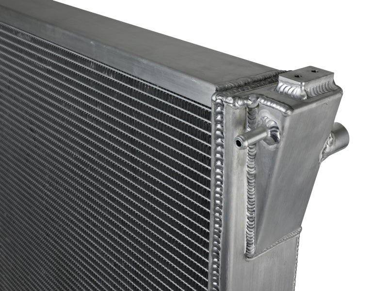 aFe BladeRunner Street Series High-Capacity Aluminum Radiator, Part Number 46-52091, 2008-2010 Ford Super Duty 6.4L Diesel
