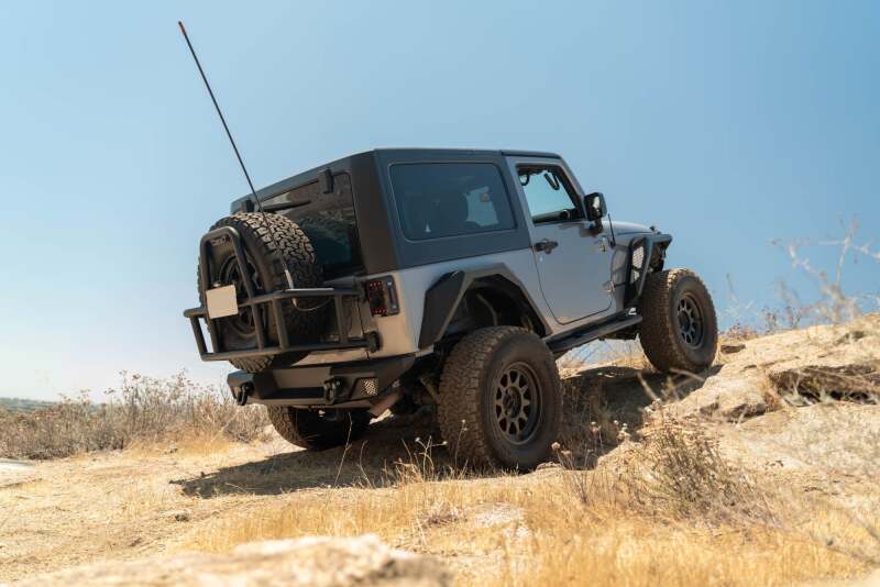 DV8 Offroad DVE TCJK-14 Body-Mounted Tire Carrier for 2007-2018 Jeep Wrangler JK