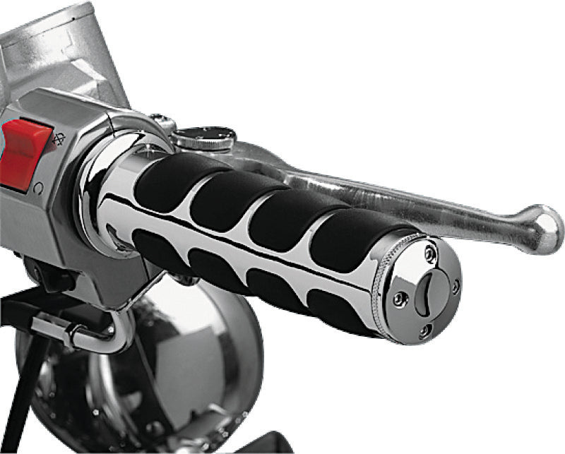 Kuryakyn Metric ISO Grips Chrome – Part Number 6235