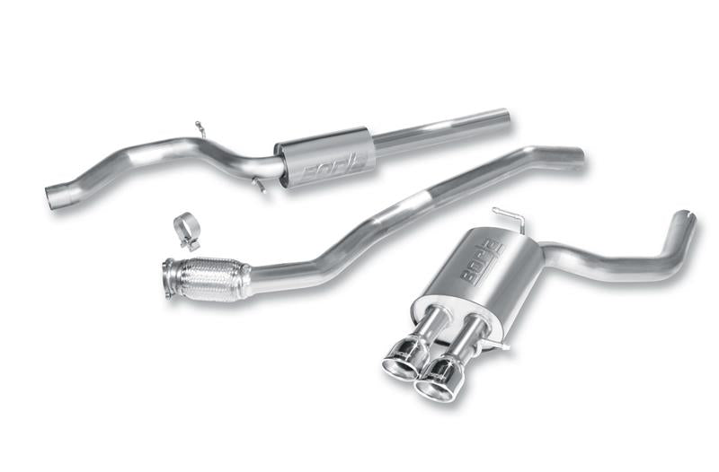Borla 140315 S-Type Cat-Back Exhaust System for 2009–2016 Audi A4 2.0L Turbo