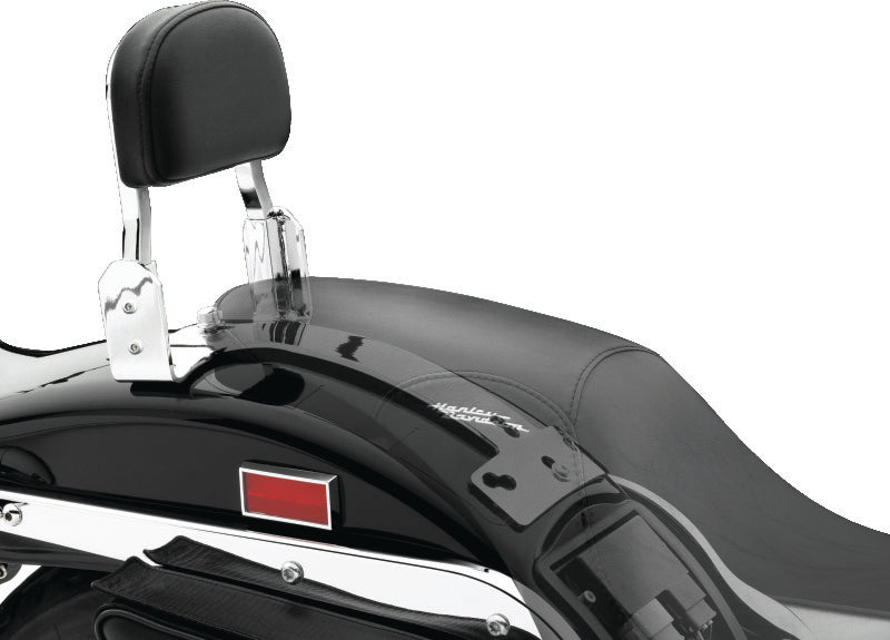 Kuryakyn 8998 Plug & Play Removable Backrest Brackets, Chrome