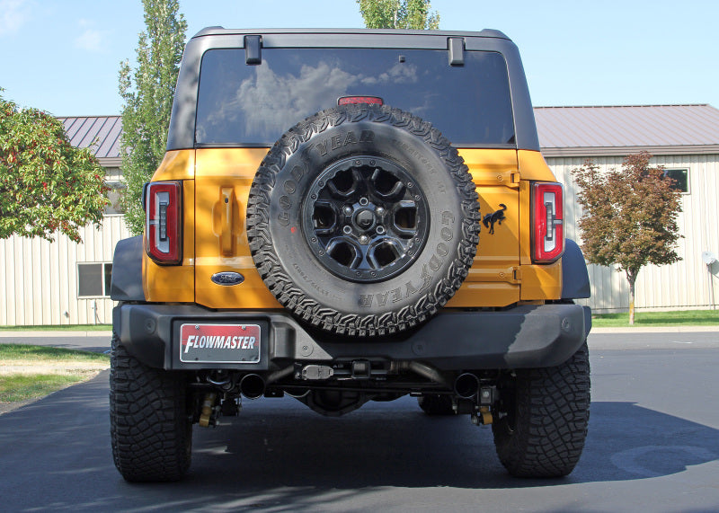 Flowmaster FlowFX Axle-Back Exhaust System for 2021-2026 Ford Bronco with 2.3L/2.7L Engines