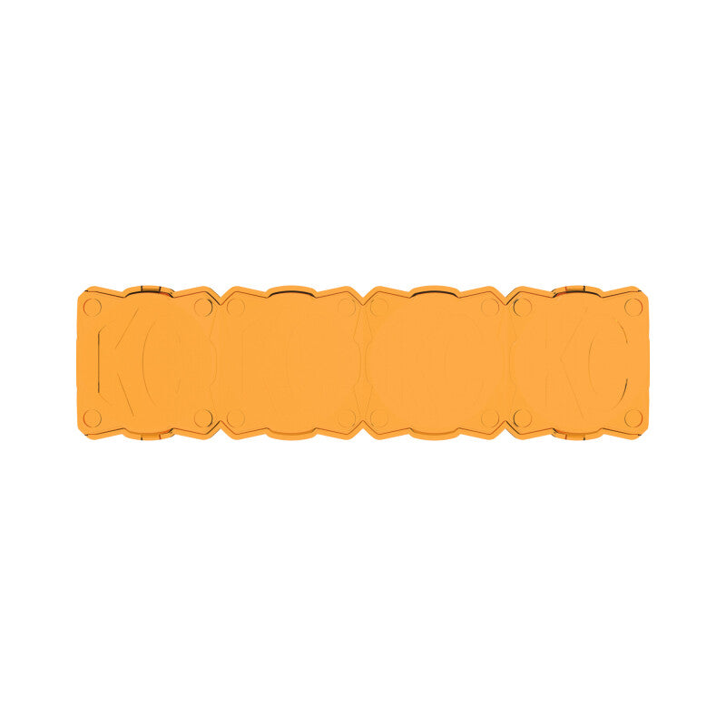 KC HiLiTES FLEX ERA LED Light Bar 10-Inch Amber Light Shield KCL5333
