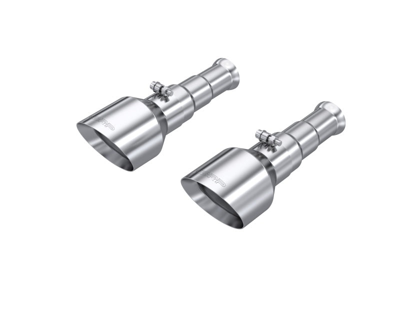MBRP T5200 Armor Pro Exhaust Tips for 2009-2010 Ram 1500, 5-Inch Dual-Wall Angle-Cut T304 Stainless Steel Pair