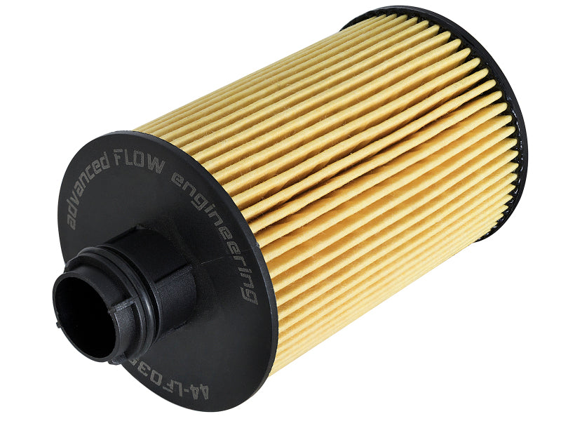 aFe Pro GUARD HD Oil Filter 4-Pack, Part Number 44-LF035-MB, for Ram 1500 3.0L EcoDiesel