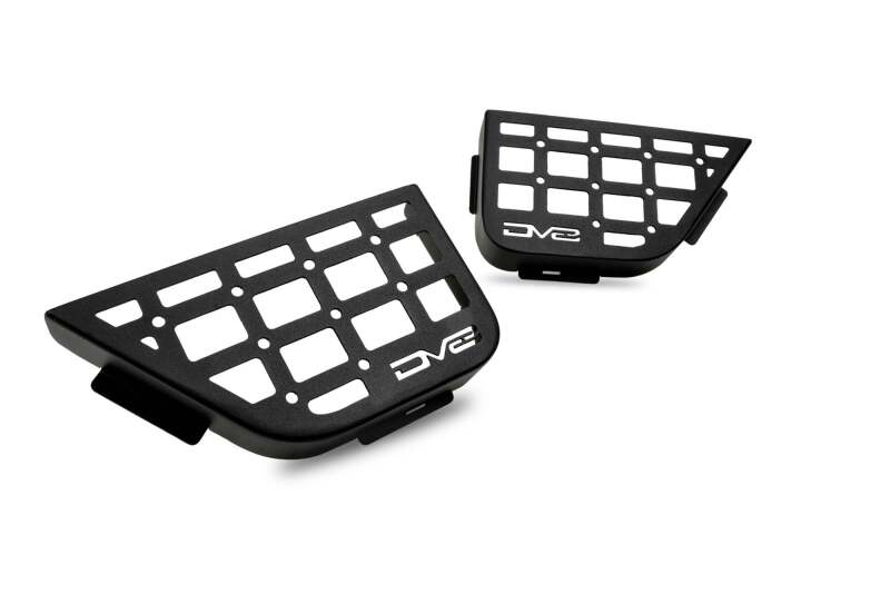 DV8 Offroad dveMPJK-07 Slim Front Door MOLLE Pockets for 2011-2018 Jeep Wrangler JK 2-Door