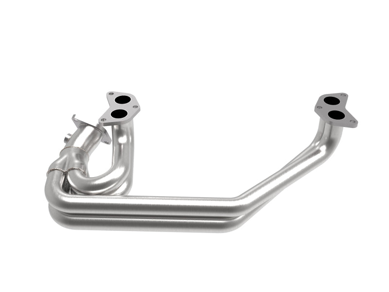 aFe POWER Twisted Steel Long Tube Headers for 2002–2021 Subaru Impreza WRX/STI and Legacy, 2.0L/2.5L Turbo H4, Part Number 48-36803