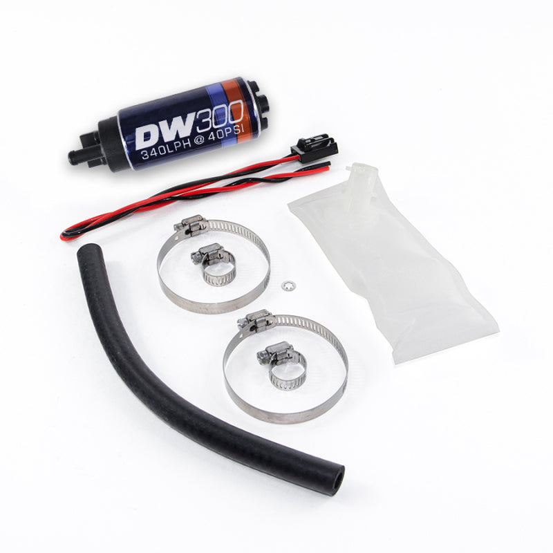 DeatschWerks DW300 340 LPH In-Tank Fuel Pump with Install Kit for Nissan 300ZX Z32 and Skyline GT-R