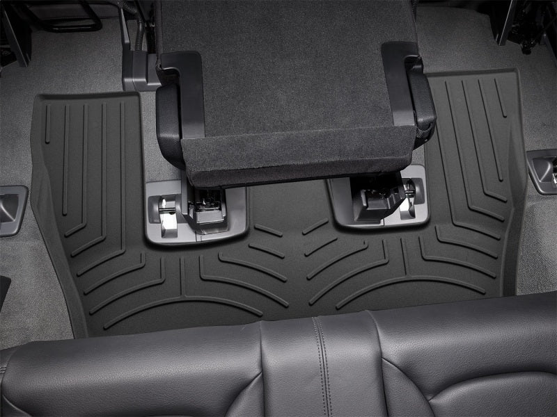 WeatherTech FloorLiner HP for 2017-2020 Audi Q7 - Custom Fit Rear Floor Protection in Black