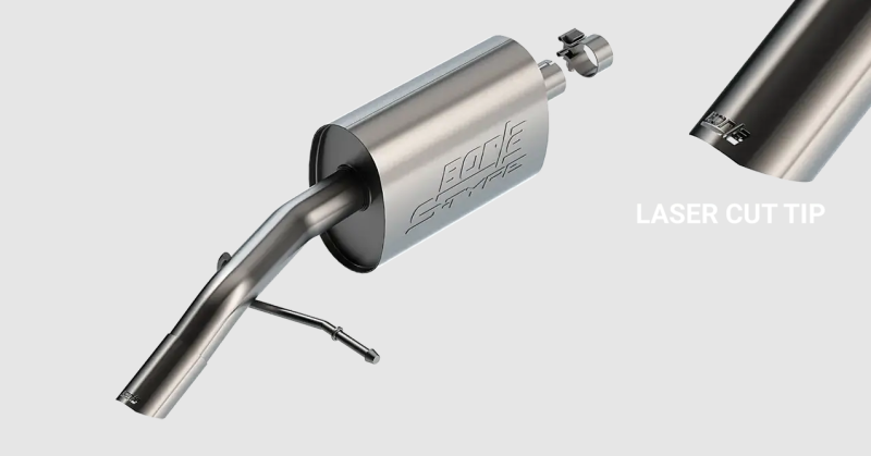 Borla 11991 S-Type Axle-Back Exhaust System for 2025 Kia K4 2.0L