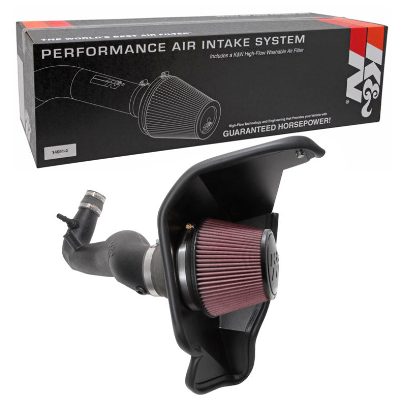 K&N Engineering 63-2606 AirCharger Performance Cold Air Intake for 2018-2022 Ford Mustang 2.3L Turbo