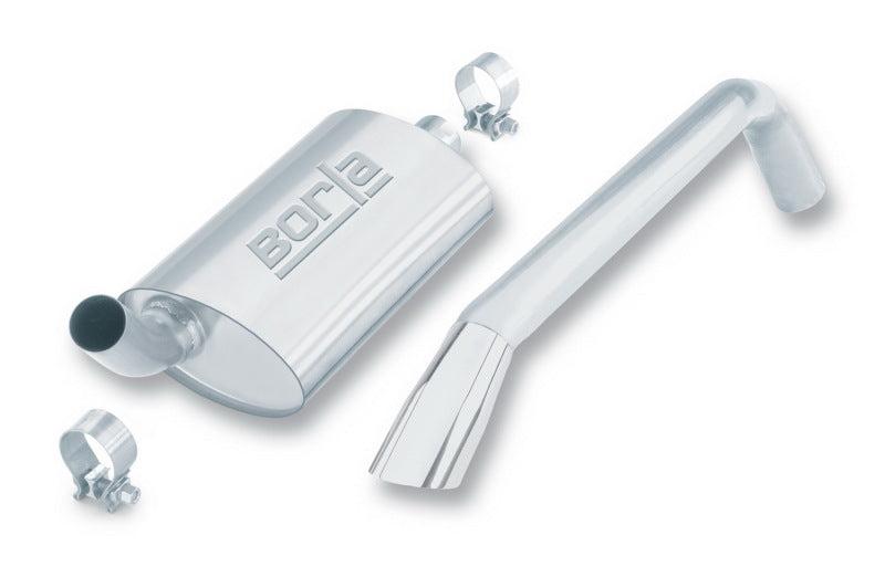 Borla 14572 Touring Cat-Back Exhaust System for 1981–1986 Jeep CJ-7 4.2L 6-Cylinder 4WD