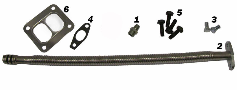 Fleece Performance fpeFPE-TURBO-INST-KIT-CUMM59 1989-2007 Dodge 5.9L Cummins S300-S400 Turbo Installation Kit