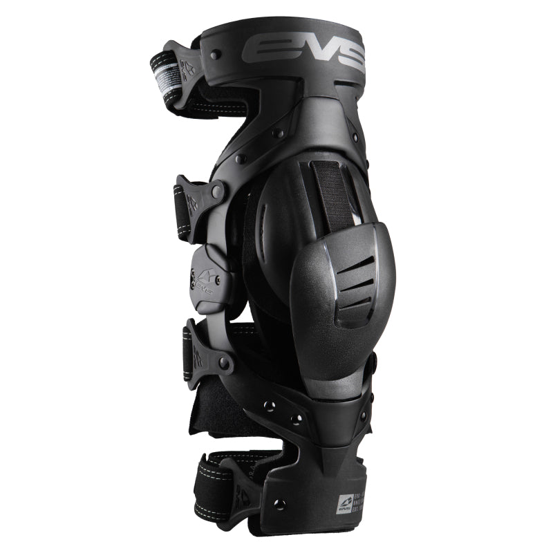 EVS - evsAXISS-BK/GY-ML - Axis Sport Knee Brace, Black/Black/Grey, Medium/Left